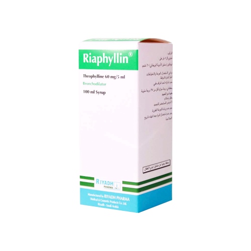 ريافيلين شراب 100 مل موسع للشعب-RIAPHYLLINE SYRUP...