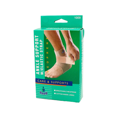 اوبو دعامة الكاحل مع حزام مطاطي 1009-OPPO ANKLE SO...