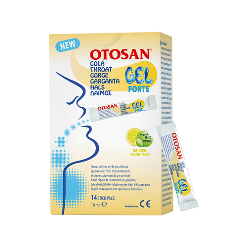 اوتوسان جل فورت للحلق 14 قطعة 10 مل --OTOSAN GEL F...