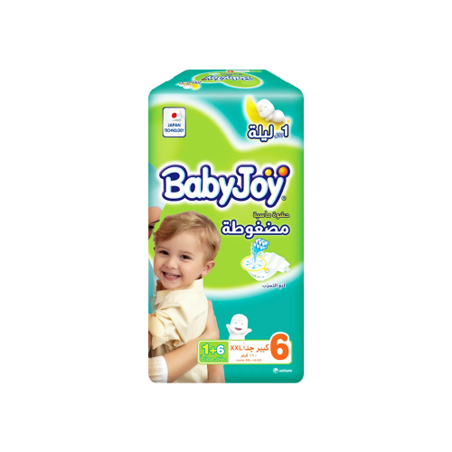 بيبي جوي رقم 6 حفاظات للأطفال 7حفاظات-BABYJOY NO-6...