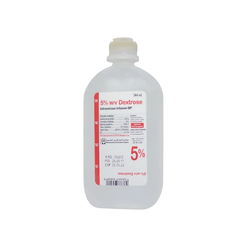 ديكستروز 5 500 مل-DEXTROSE 5 500ML