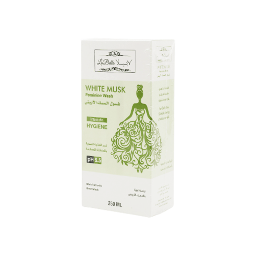 لابيلا غسول نسائي بالمسك الأبيض 250 مل-LABELLA WHI...