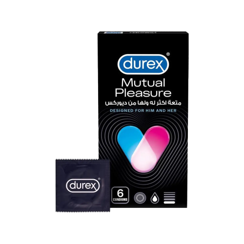 ديوركس واقي متعة متبادلة 6 حبات-DUREX MUTUAL PLEAS...