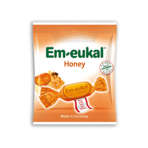 اميوكال اقراص استحلاب 50 جرام-EM-EUKAL HONEY 50GM