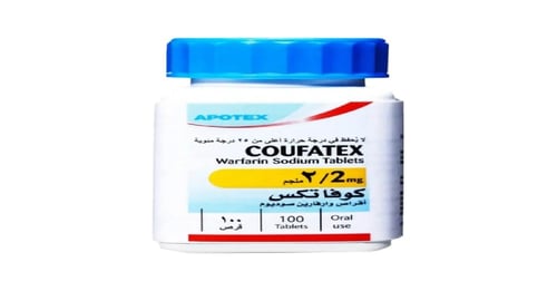 كوفاتيكس 2 مجم 100 فرص-COUFATEX 2MG 100TAB