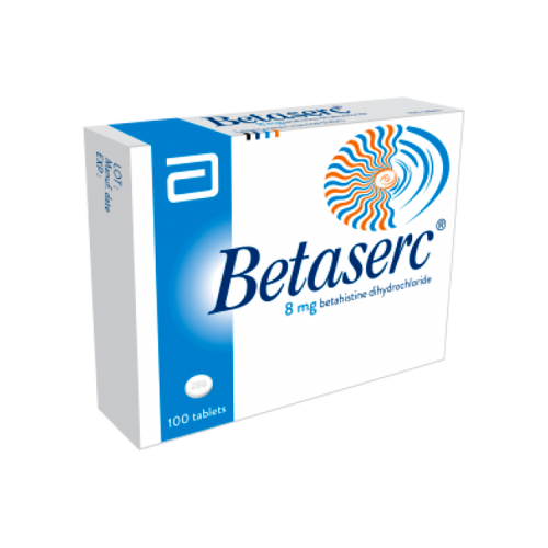 بيتاسيرك 8 مجم 100 قرص-BETASERC 8 MG 100 TAB