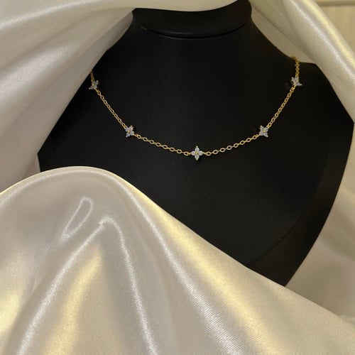 سلسال زهره مطلي ذهب