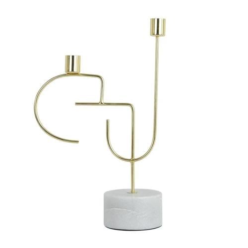 حامل شموع ثنائي