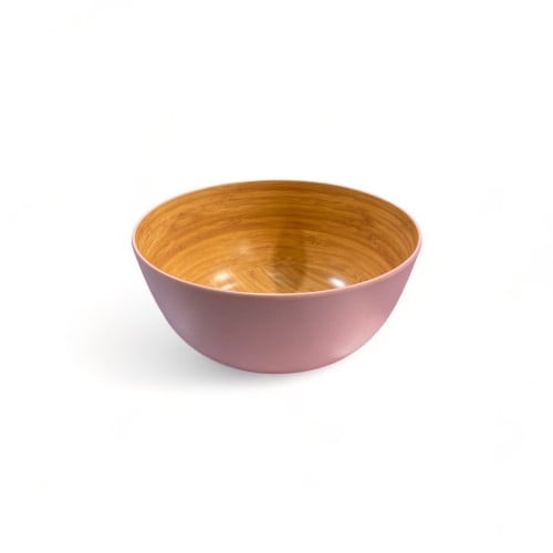 زبدية ملون خشب الخيزران