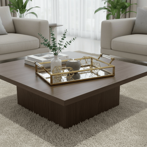 صينية حديد ارضية زجاج فاخرة حجم كبير