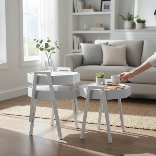 طقم طاولات سداسي