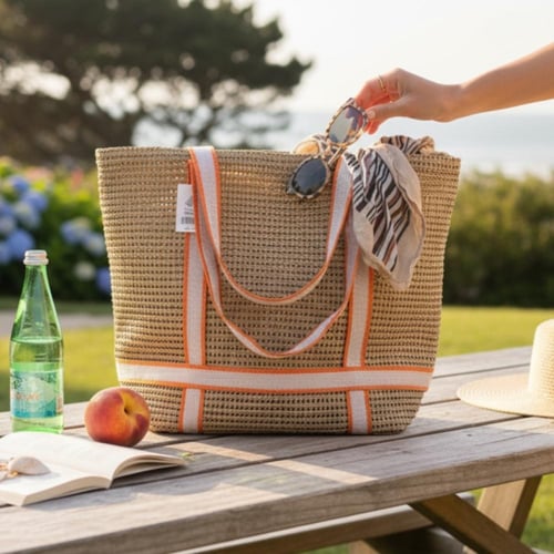 سلة قهوة قماش