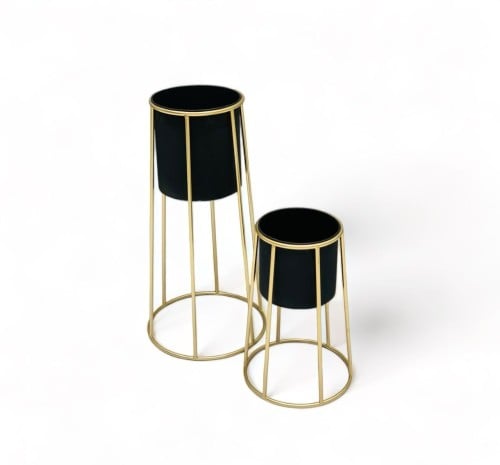 مركن اسود / ذهبي مقاسين