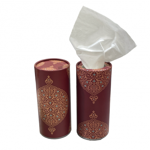 مناديل دائرية للمناسبات شدة 2 حبة عودي