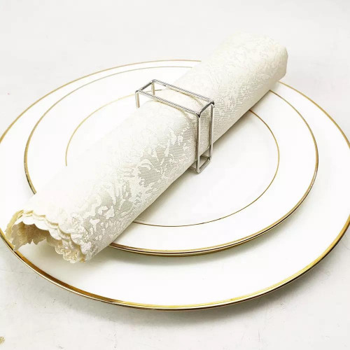 خاتم مناديل فضي