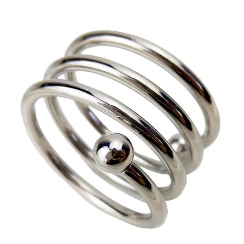 خاتم مناديل فضي