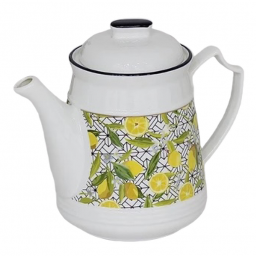 ابريق بورسلان نقشة ليمون