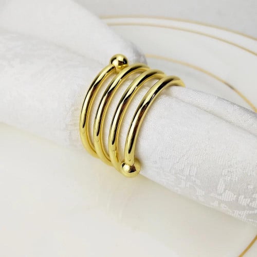 خاتم مناديل ذهبي