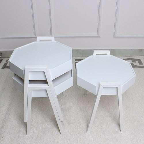 طقم طاولات سداسي