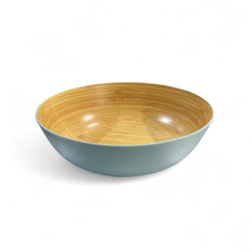 زبدية ملون خشب الخيزران