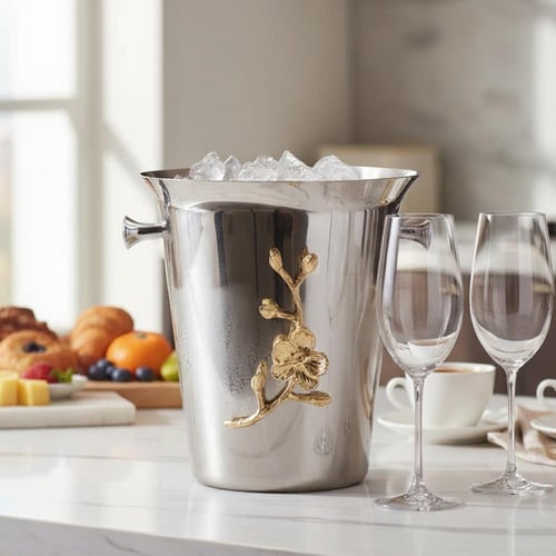 وعاء ثلج استيل