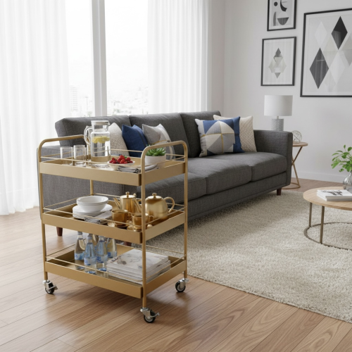 عربة ضيافة حديد كامل