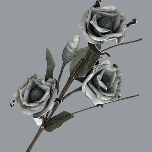 ورد ديكوري كبير للفازات الأرضية – تصميم فاخر بطول...