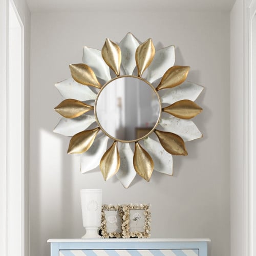 منظر جداري حديد مع مرآة