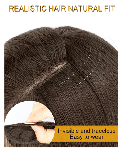 وصلة شعر كليبسات كستنائي 1454