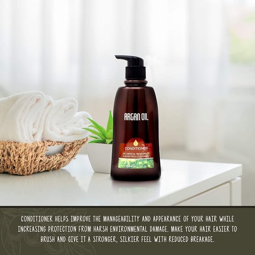 بلسم خالي من السولفات ارقان اويل 350 مل