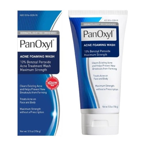 بانوكسيل غسول رغوي لحب الشباب بأقصى قوة 5.5