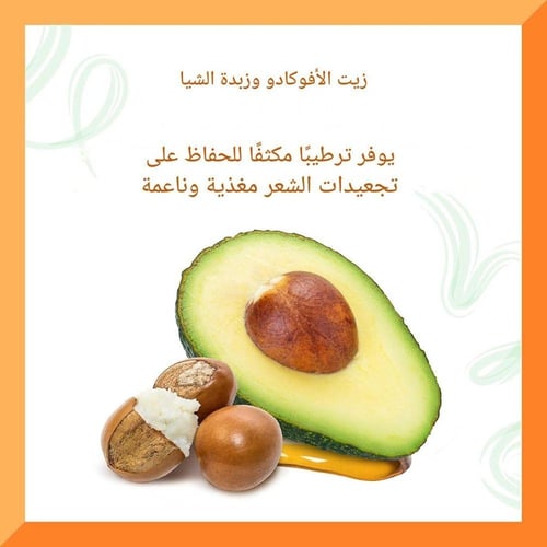 كانتو بلسم مرطب بخلاصة الافوكادو، خال من الكبريتات...