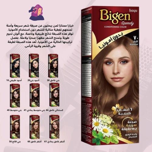 صبغة شعر سبيدي مرطبة وبدون امونيا ومعطرة برائحة زه...