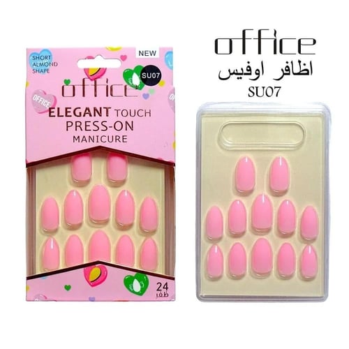 اوفيس اظافر تركيب جاهزة موديل اليجانت تش بألوان مت...