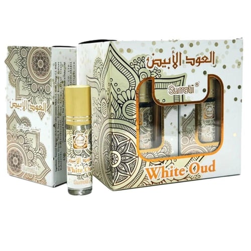 العود الابيض زيت عطري رول 6مل من السرتي