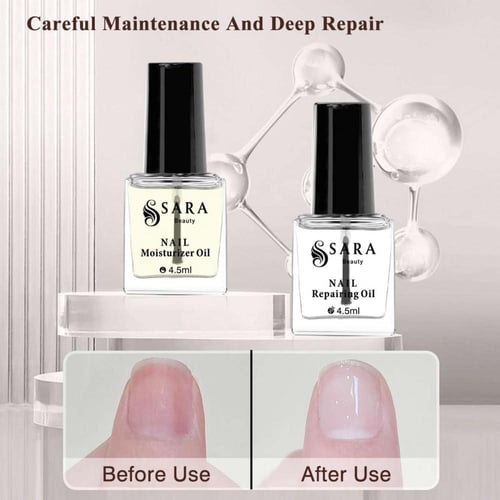 سارة بيوتي زيت تقوية الأظافر بالبيوتين 4.5مل * 2