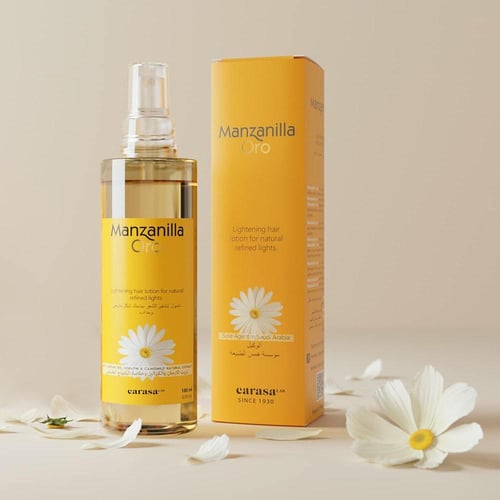 كاراسا - بخاخ مانزنيلا اورو لتشقير الشعر بالبابونج...