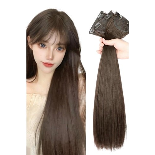 وصلة شعر كليبسات كستنائي 1454