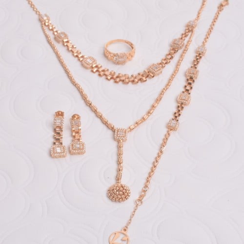 طقم ذهب -وزن ذهب 29.90 -عيار 21