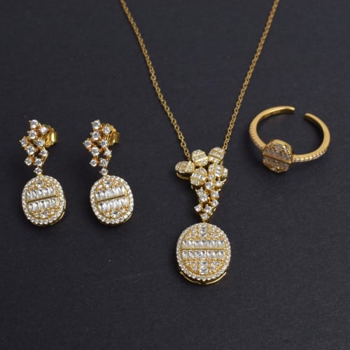 نصف طقم فضة-وزن الفضة 11.2- عيار 925