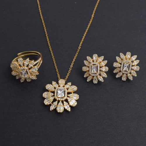 نصف طقم فضة وزن الفضة 14.6- عيار 925