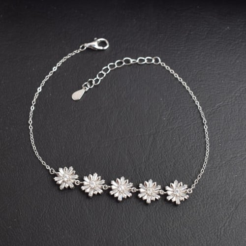 سوارة فضة- وزن الفضة 3.4- عيار 925