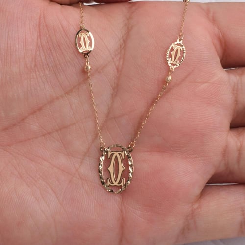 قلادة ذهب - عيار21 - وزن 1.07