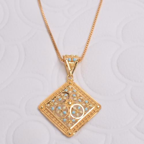 عقد ذهب - وزن ذهب 6.94-عيار 21