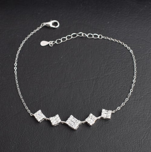 سوارة فضة- وزن الفضة 2.5- عيار 925