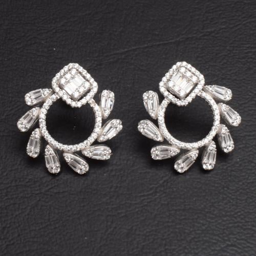 حلق فضة - وزن الفضة 5.7- عيار 925