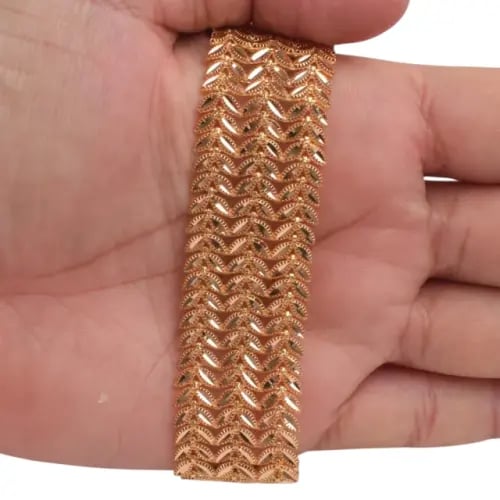 سوارة ذهب - الوزن 21.69 G- عيار 21