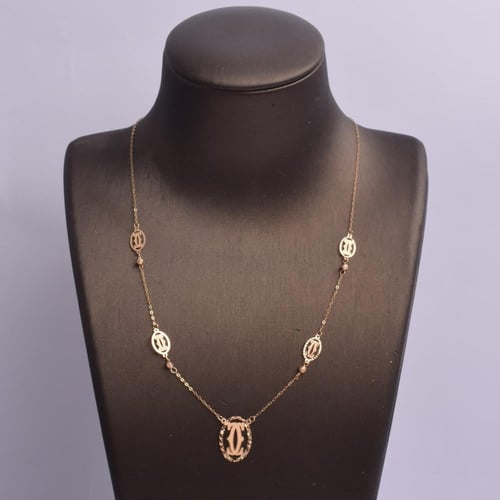 قلادة ذهب - عيار21 - وزن 1.07