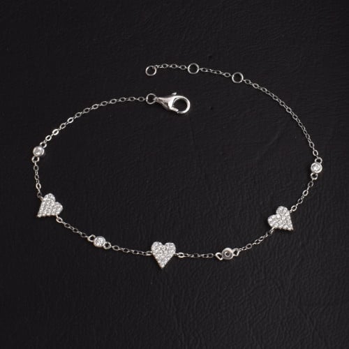 سوارة فضة- وزن الفضة 2.1- عيار 925