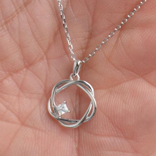 عقد فضه- وزن الفضة 2.2- عيار 925